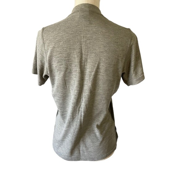 Mountain Hardwear Short Sleeve Zip Shirt Women’s Size 8 - Picture 3 of 7